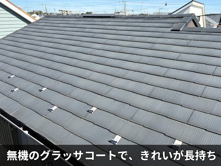 グラッサコートの屋根面