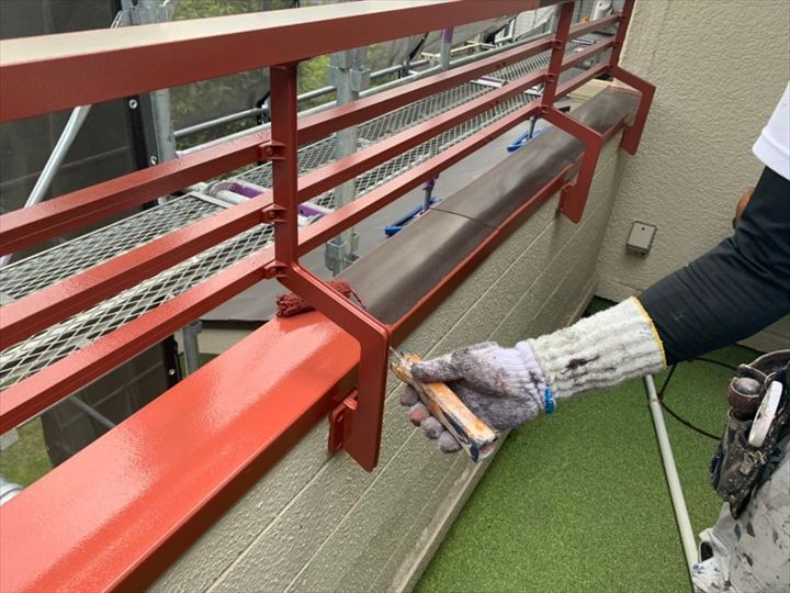 付帯部分の塗装