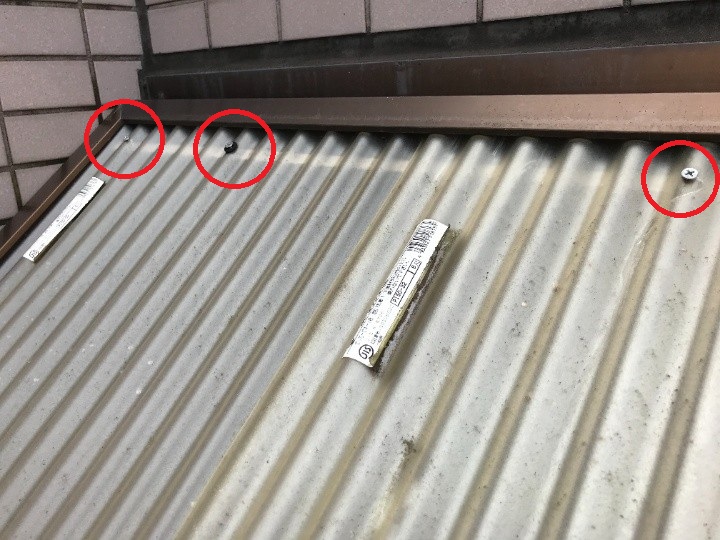 固定が波板専用ではなく、ビス頭の小ささが弱点になっていた