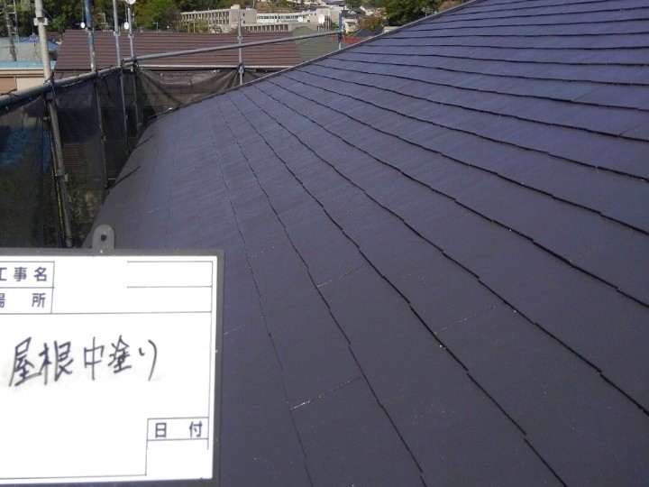 サーモアイSiで「中塗り」作業