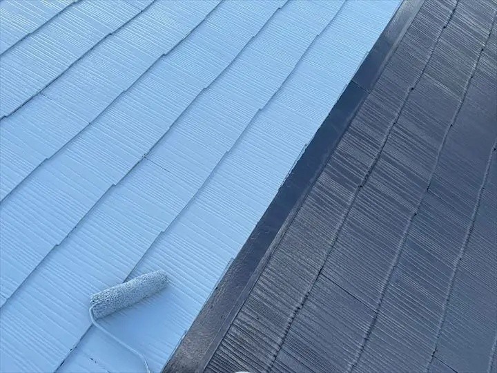 ファインパーフェクトベストで「中塗り」作業