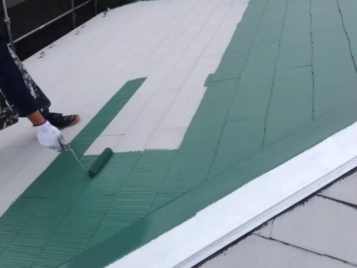 ファインパーフェクトベストで「中塗り」作業