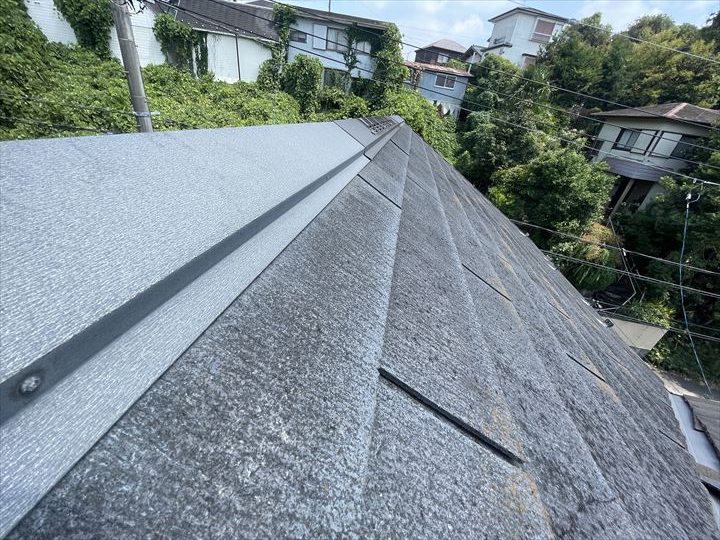 退色した屋根表面