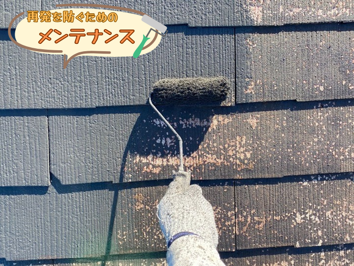 再発を防ぐためのメンテナンス