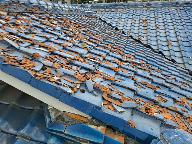 瓦屋根劣化