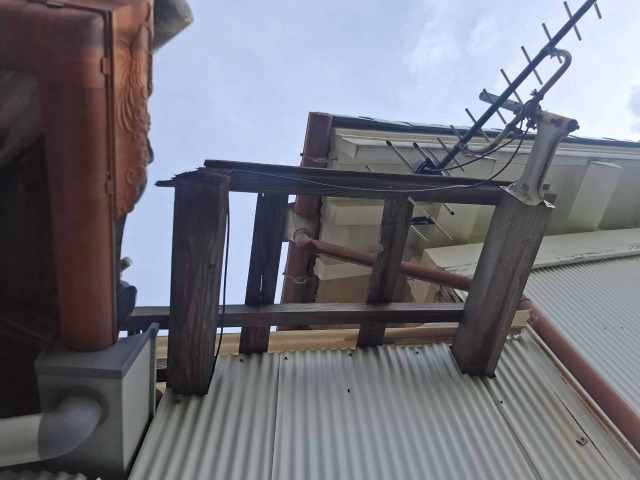 波板飛散