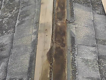 太田市下浜田 棟板金交換工事