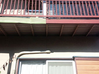 群馬　ベランダ塗装見積もり