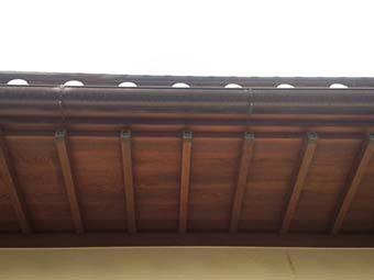 前橋市大胡町軒裏天井