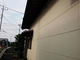 前橋市大胡町外壁面