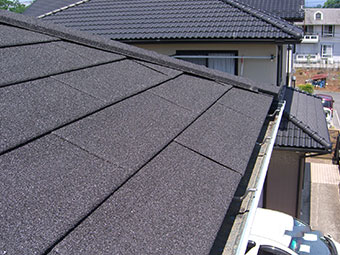 安中市松井田町 屋根カバー工法 施工後