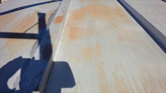 渋川市赤城町トタン屋根さび