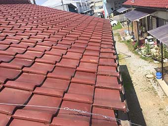前橋市六供町S様邸瓦屋根修理３