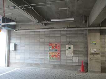 前橋市駒形町Ｙビル地下駐車場ダクト①