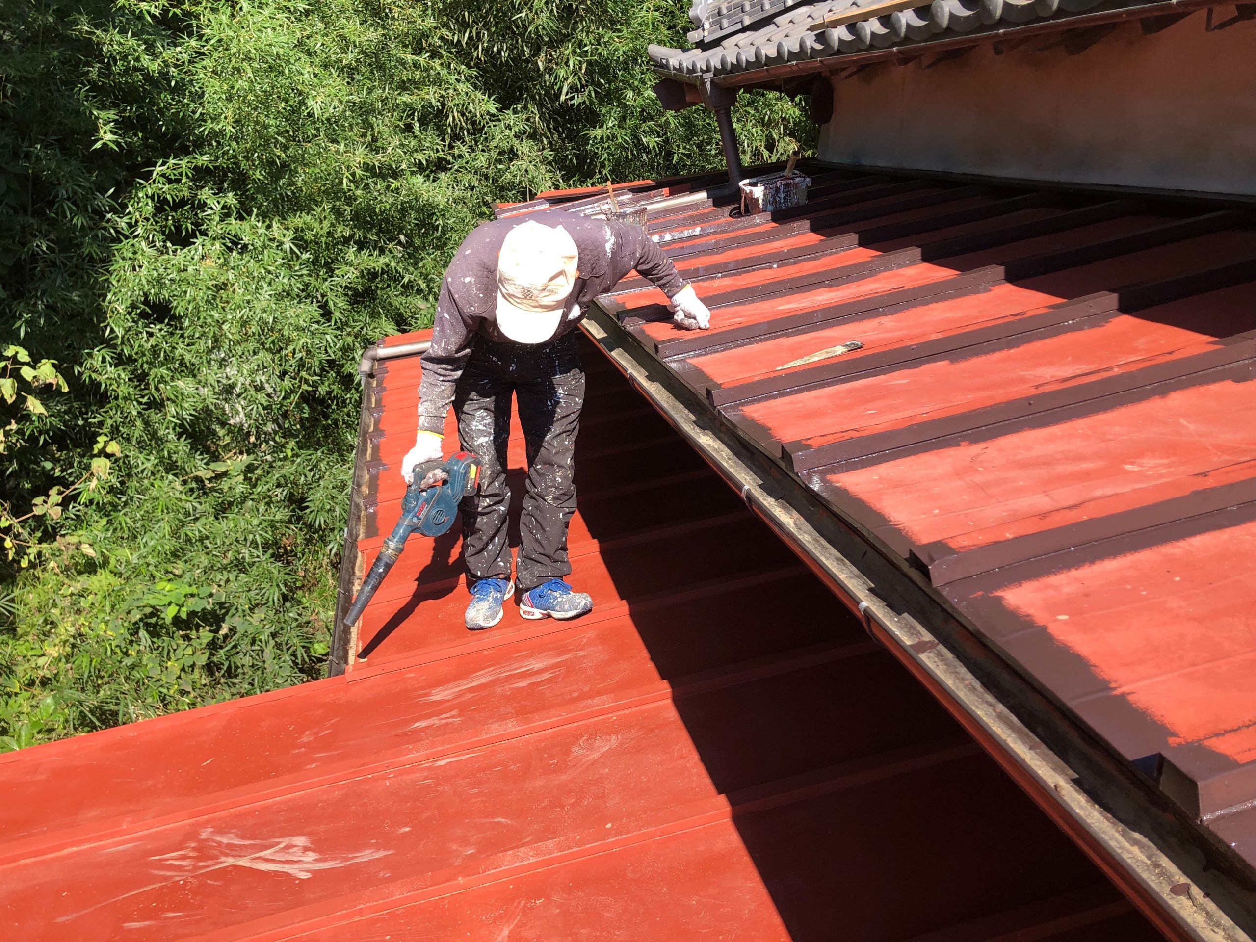 トタン屋根修理