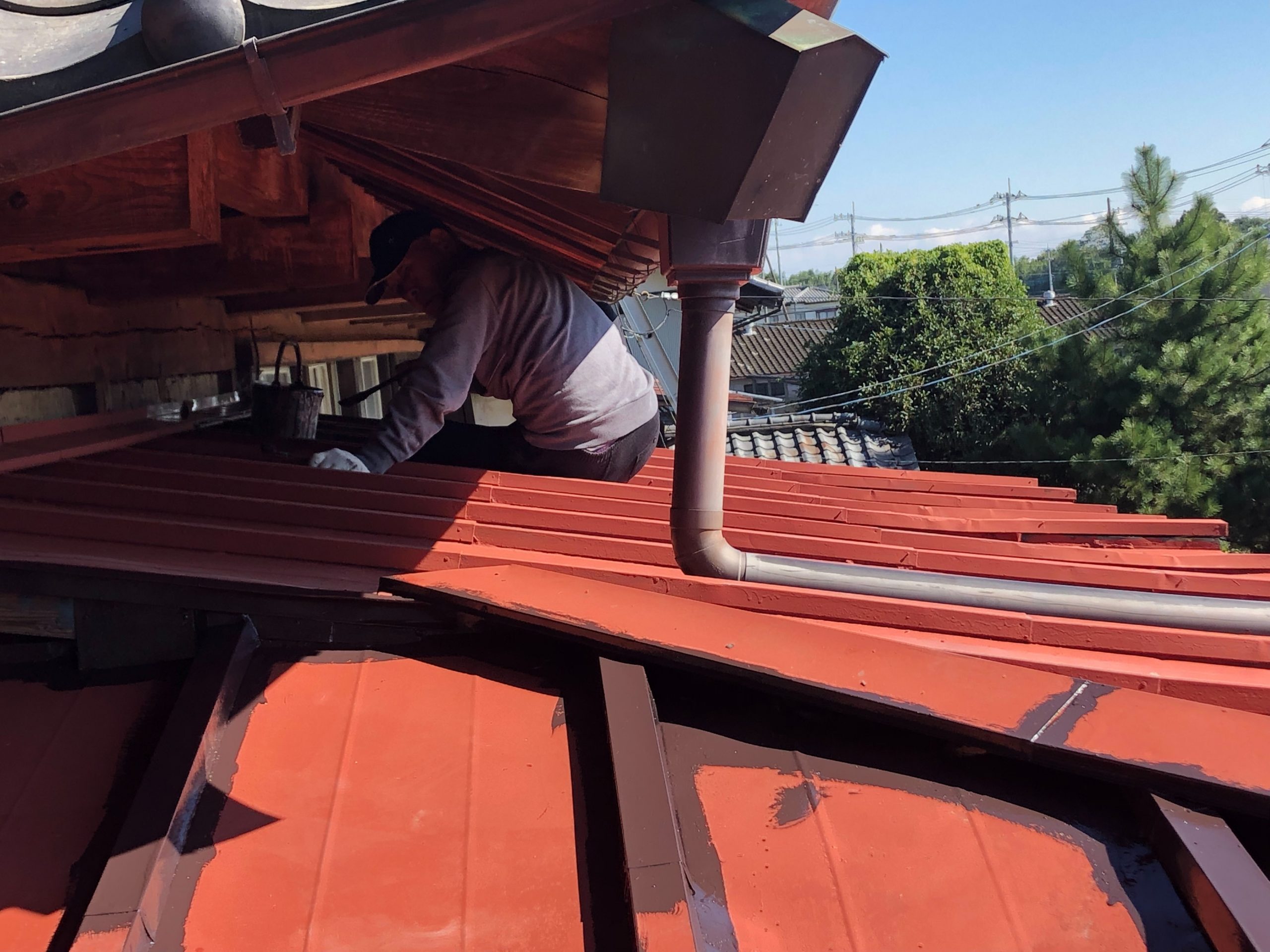 トタン屋根修復