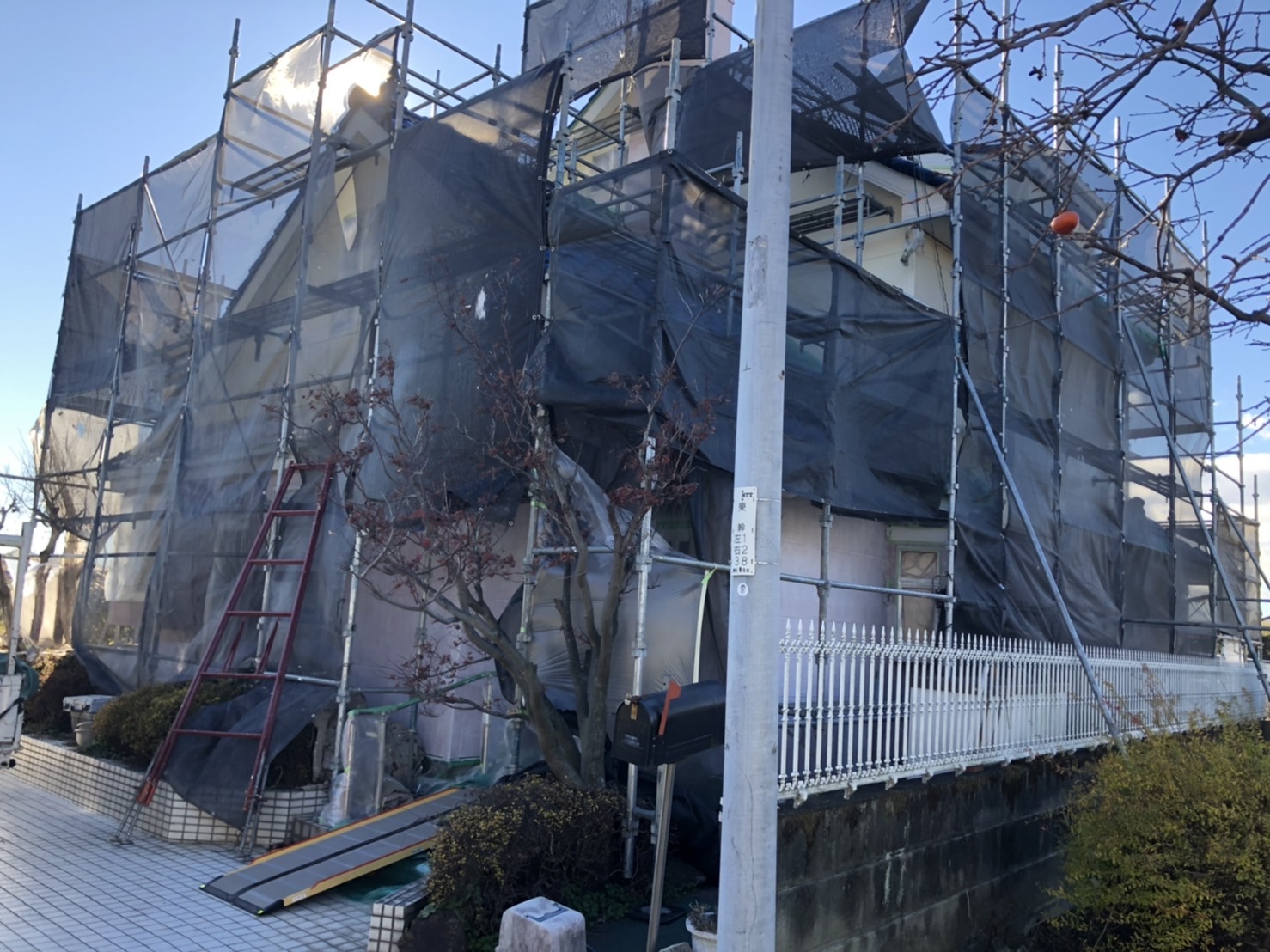 飛散防止ネット