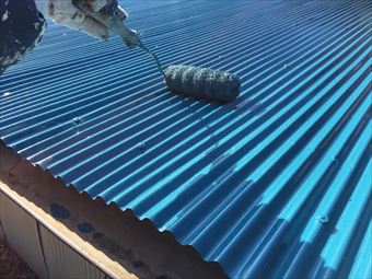 甘楽郡下仁田町Ａ様邸上塗り三回目