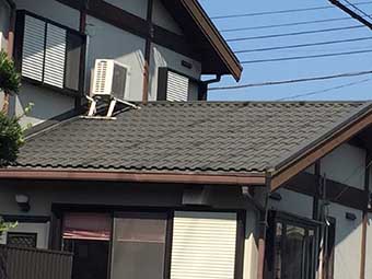 藤岡市 1階屋根