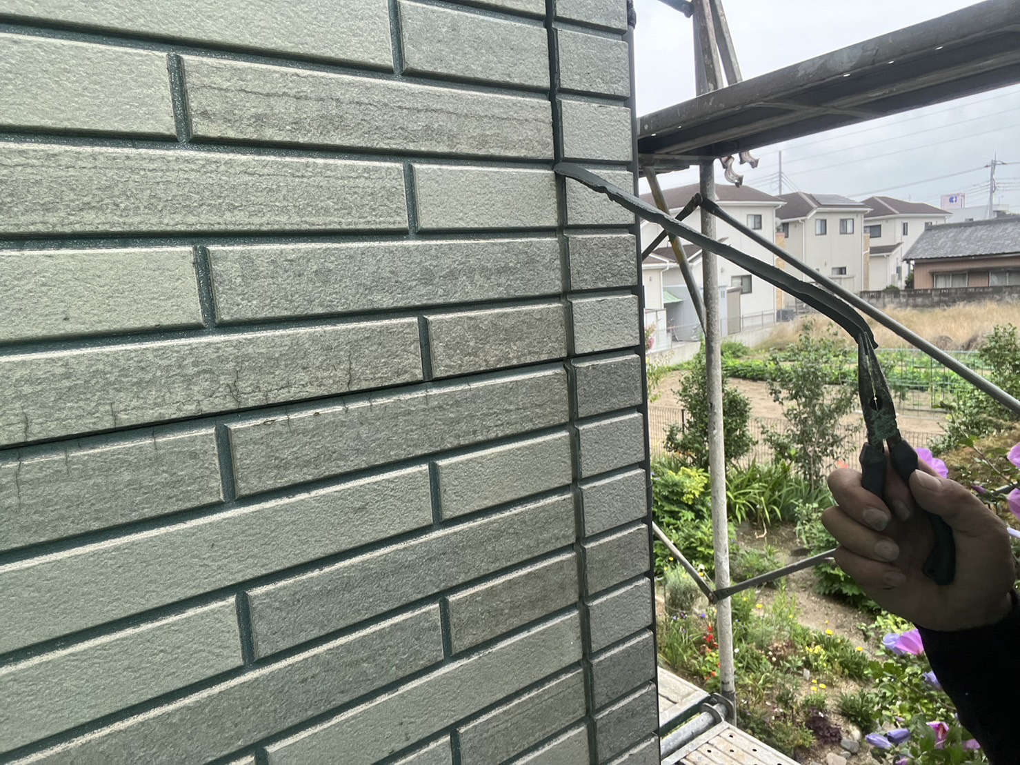 シーリング撤去②