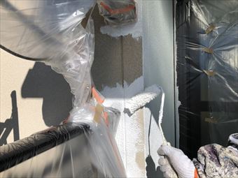 富士見町下塗り