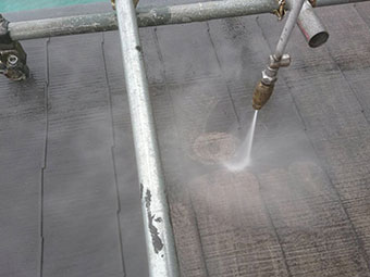 藤岡市 屋根外壁塗装 屋根洗浄