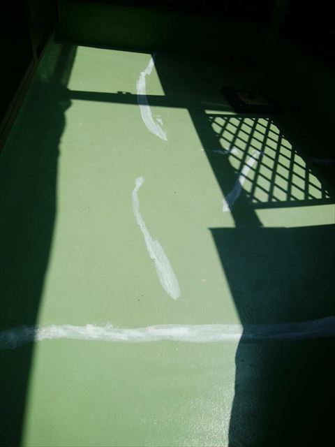 長泉町ベランダ防水目地補修