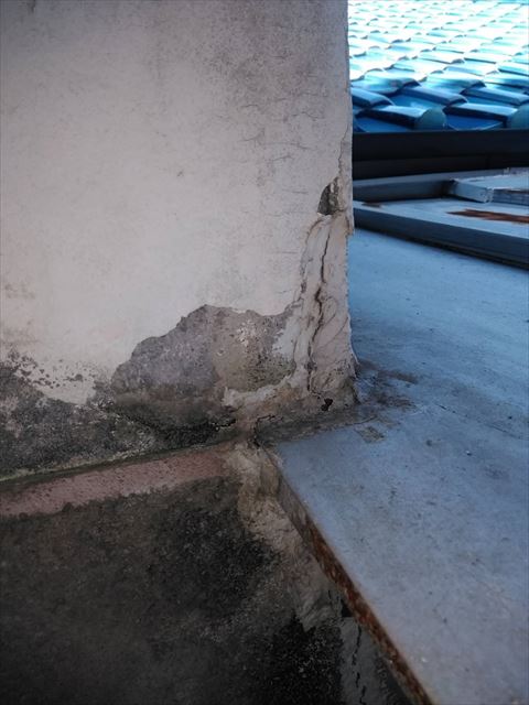 リシン壁クラック