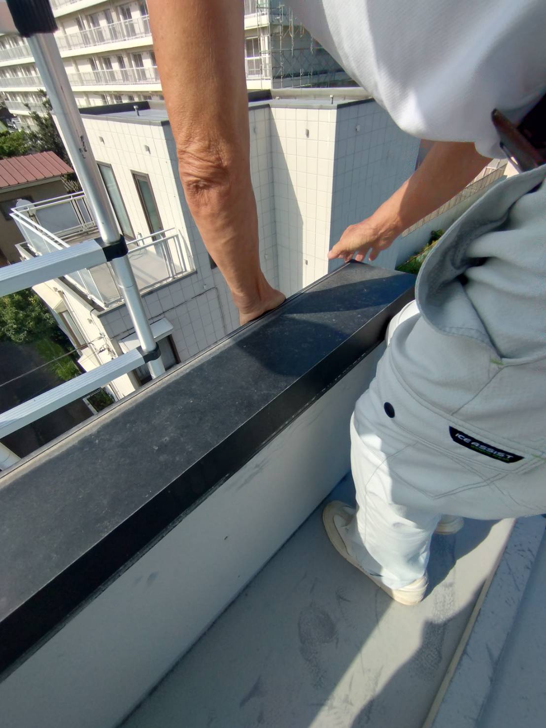 新しいカバー設置