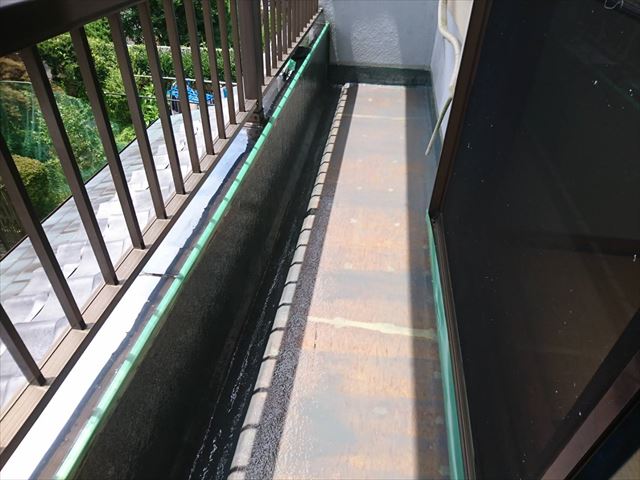 裾野市ベランダ防水プライマー