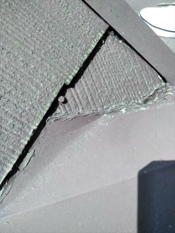 御殿場市十里木屋根棟現調