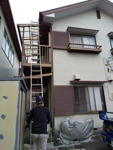 沼津雨漏り現調梯子