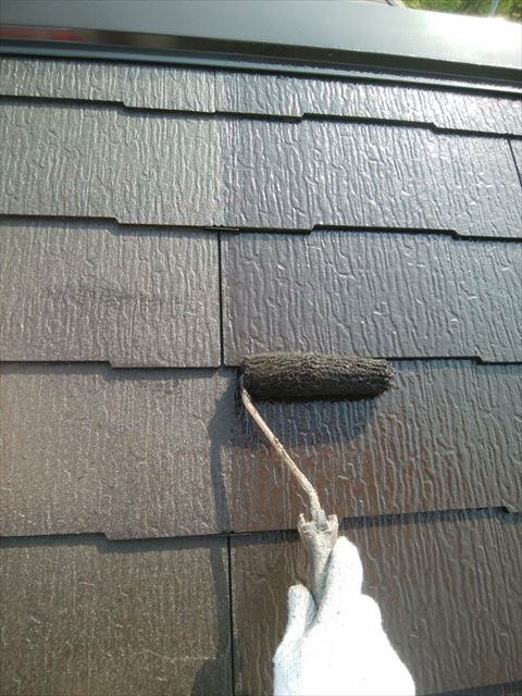 長泉町屋根二度塗り