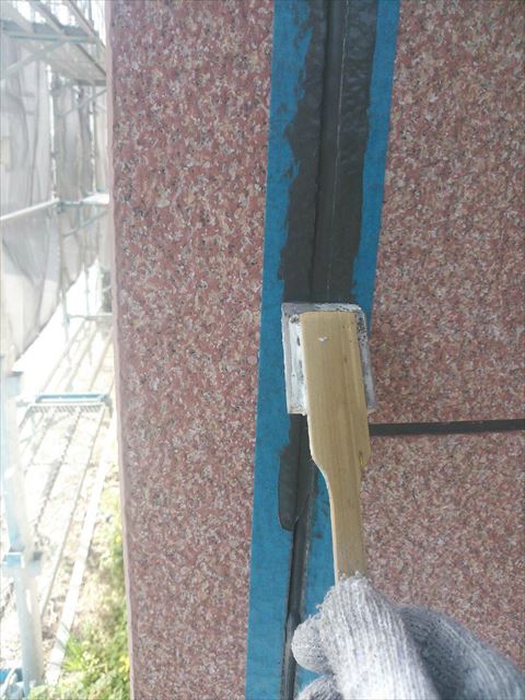 外壁目地仕上げ工事