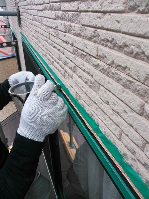 長泉町サッシ廻り防水