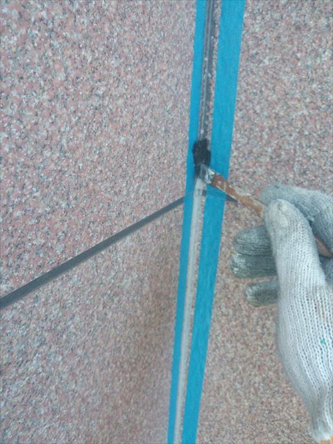 長泉町外壁目地補修