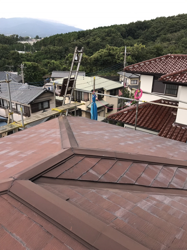 三島ストレート屋根劣化