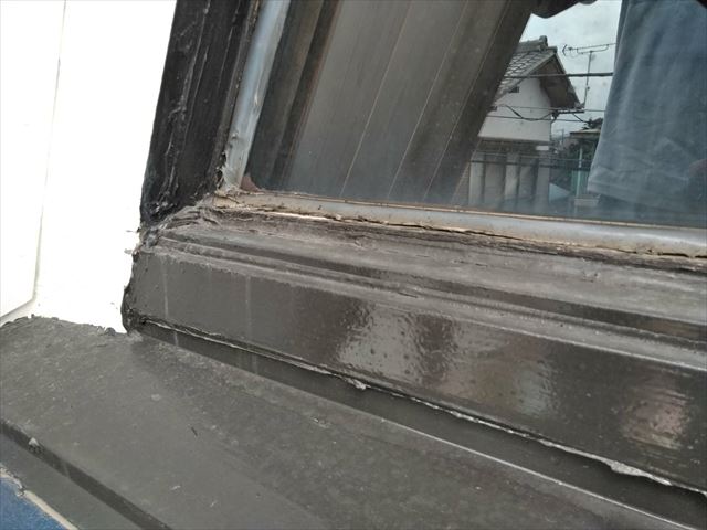 沼津市の住宅のサッシ回り補修