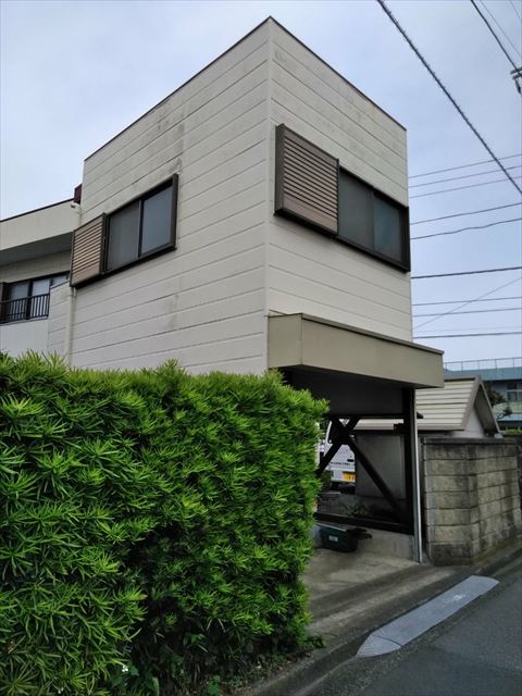 沼津市鉄骨住宅の窓周り