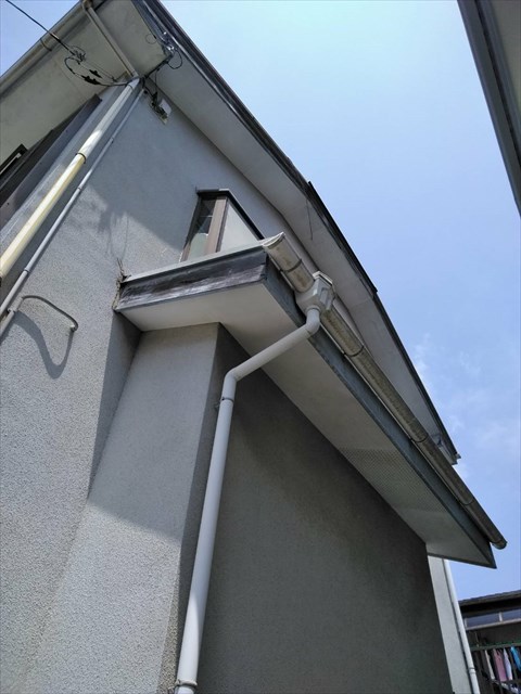 沼津市青野軒塗装剥がれ