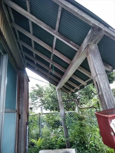 長泉町戸建波板テラス