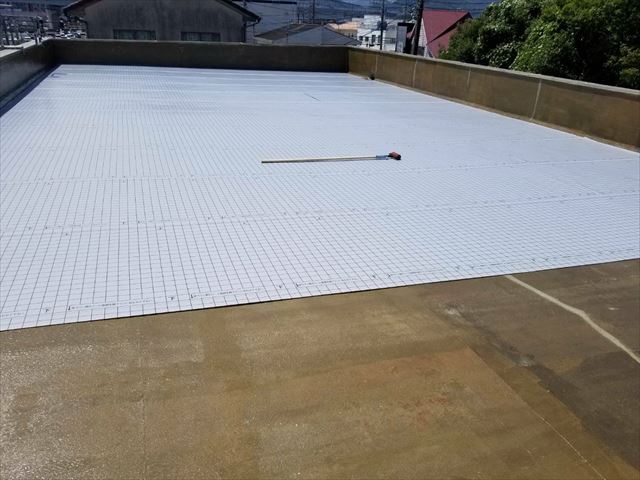 函南町　屋上防水塗装