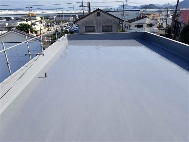 函南町　陸屋根防水塗装