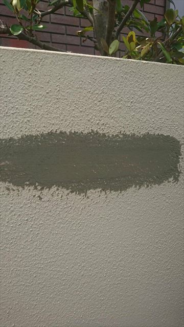 沼津市　塀塗装