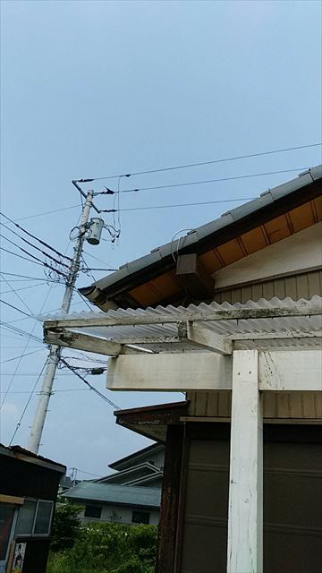 三島市借家腐食母屋