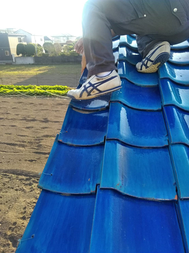 沼津瓦ズレ雨漏り