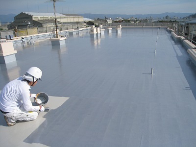 トップコート塗布