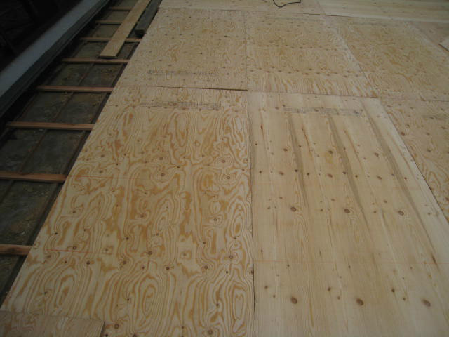 沼津市屋根　下地作り