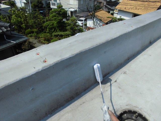 伊豆の国市　立上りプライマー塗布