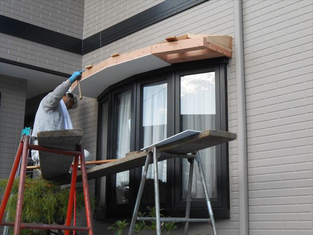 伊豆の国市屋根下地作製